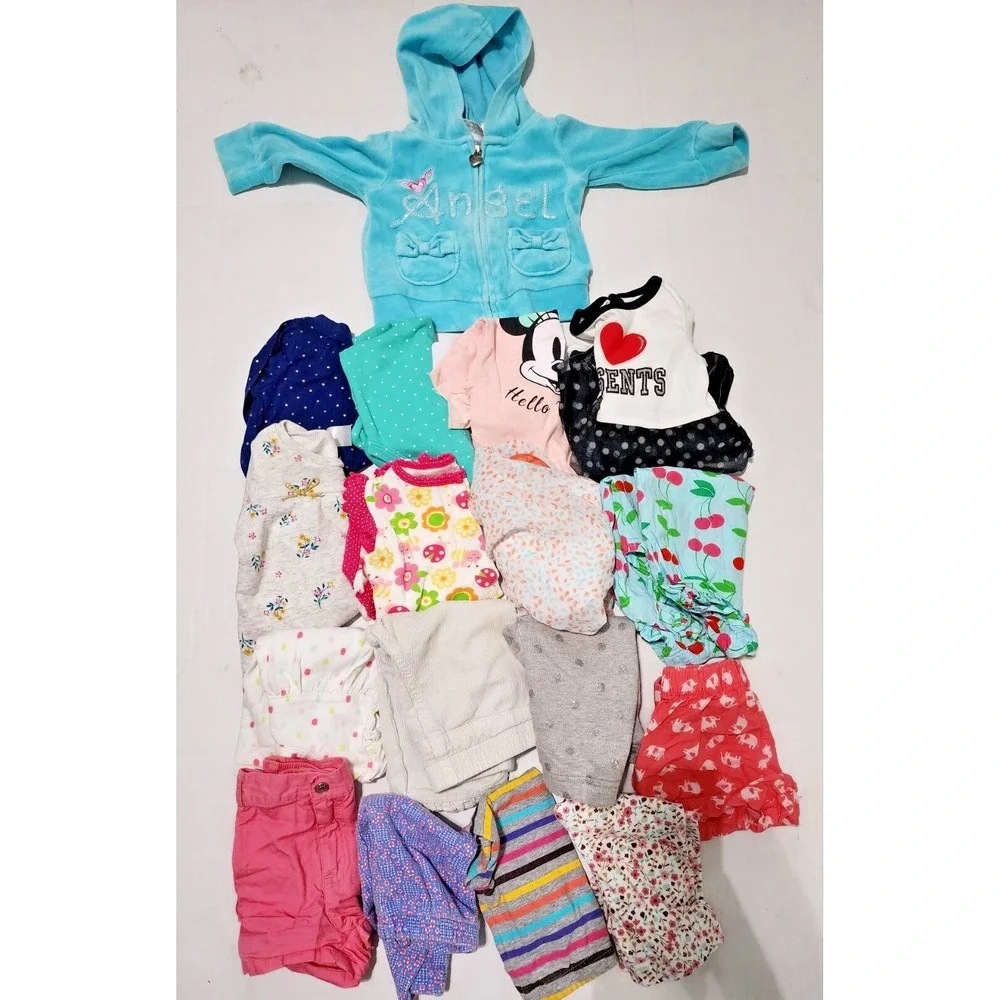 Lot‎ Of Baby Girls Clothes Size 6-9 Months FALL/WINTER 17 Pieces